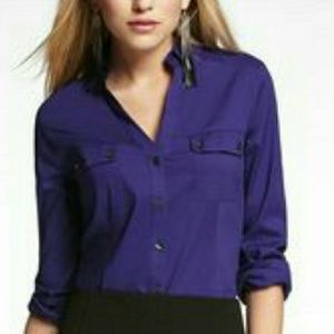 **SOLD** Express purple button