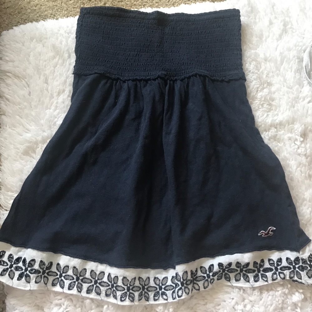 CLOSET CLOSEOUT Hollister blue tube top