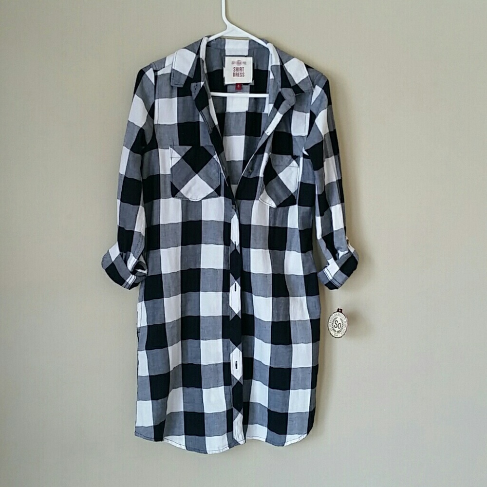 SO shirt dress