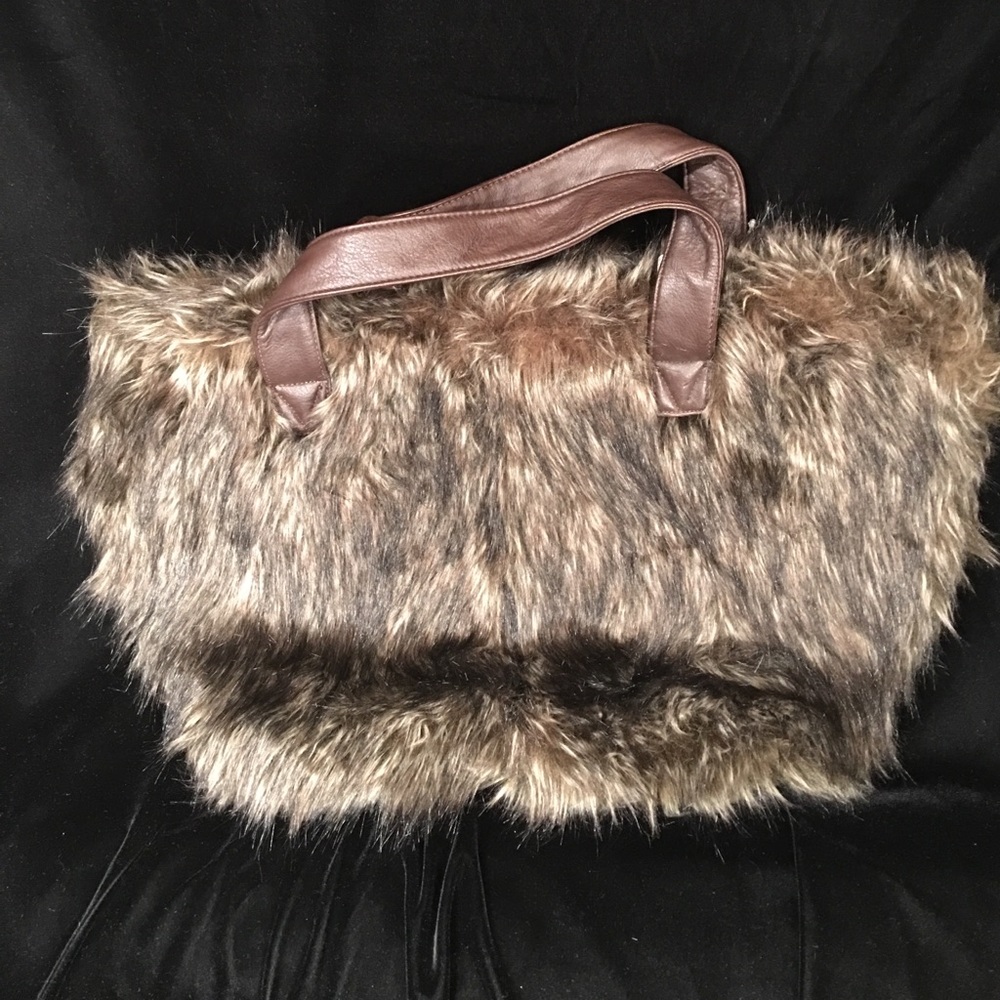 Sherry Cassie Faux Fur Purse