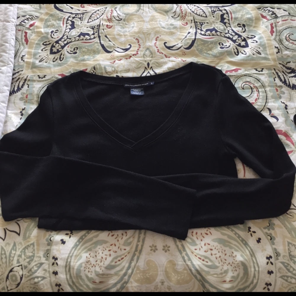 Ralph Lauren Sport V-Neck Long Sleeve
