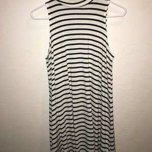 Striped swing dress