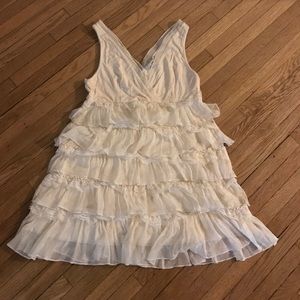 Ruffles and Lace Mini Dress