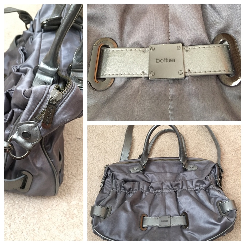 Botkier pewter crossbody bag