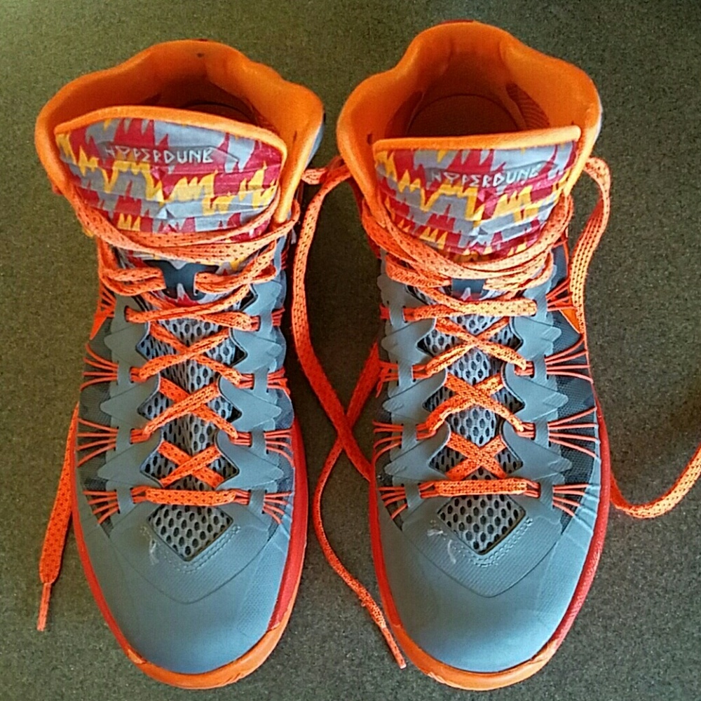 Women's Nike Hyperdunk basketball shoes.