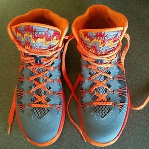 Women's Nike Hyperdunk basketball shoes.