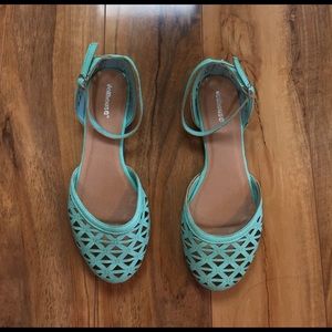 Dollhouse Mint Green Flats