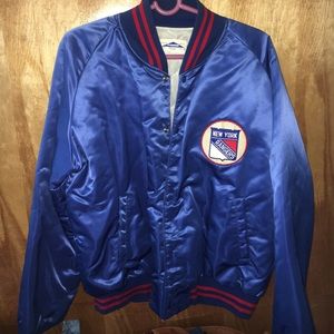 NY Rangers Vintage Bomber Jacket