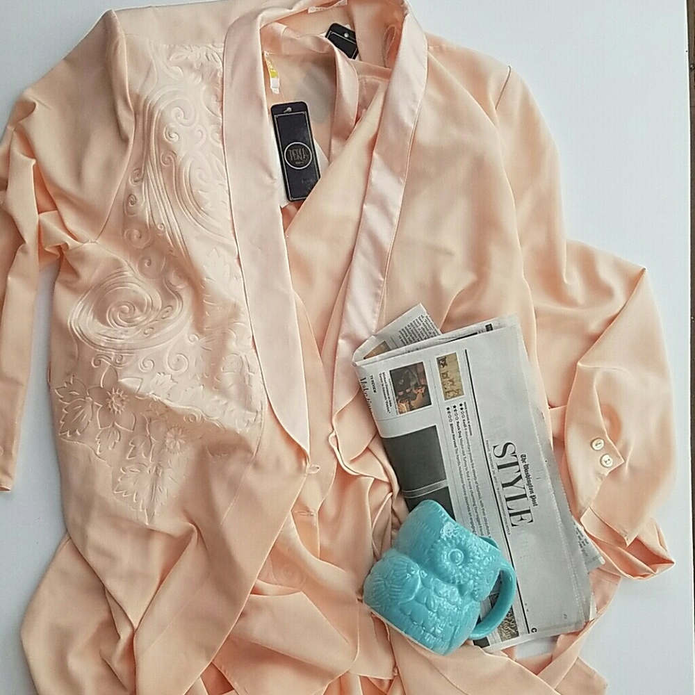 Vintage pajama set and robe