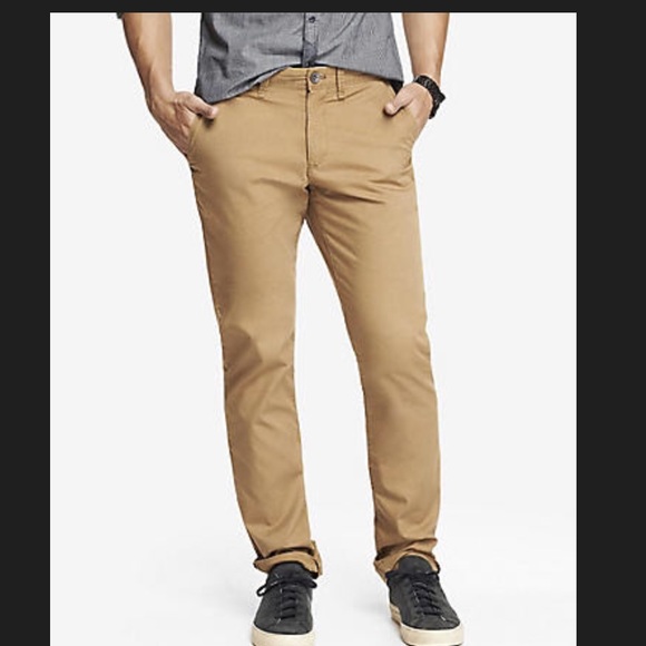 Express- Men's Slim Fit Finn Pants - Picture 2 of 3