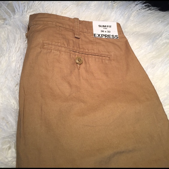 Express- Men's Slim Fit Finn Pants - Picture 3 of 3