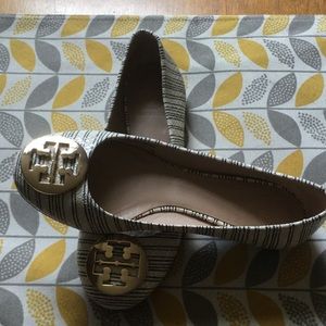 Tory Burch Reva Striped Flats