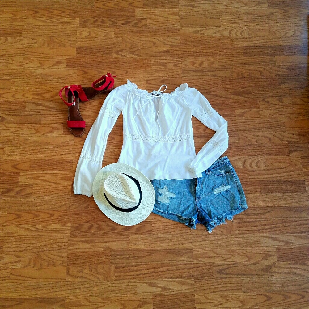 Off the shoulder top