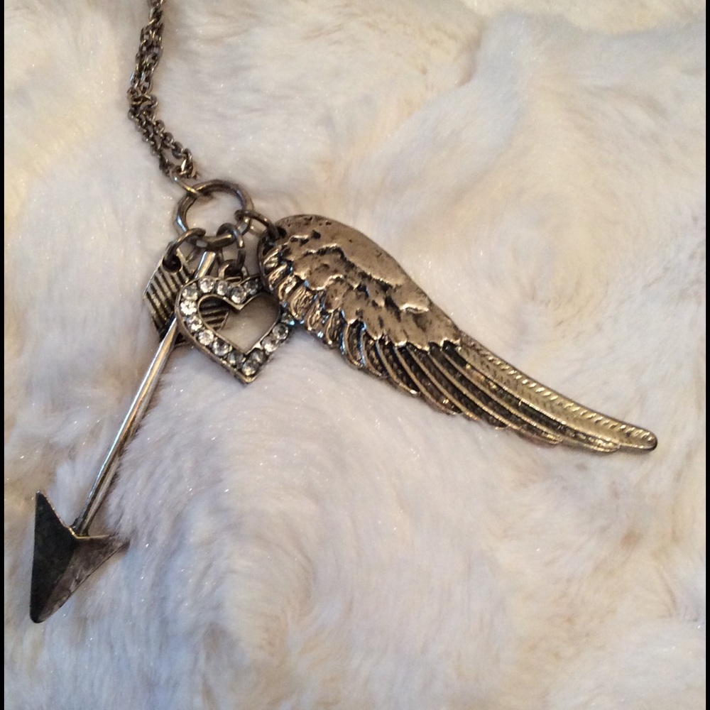 HOLD - Long Charm Necklace - Picture 2 of 5