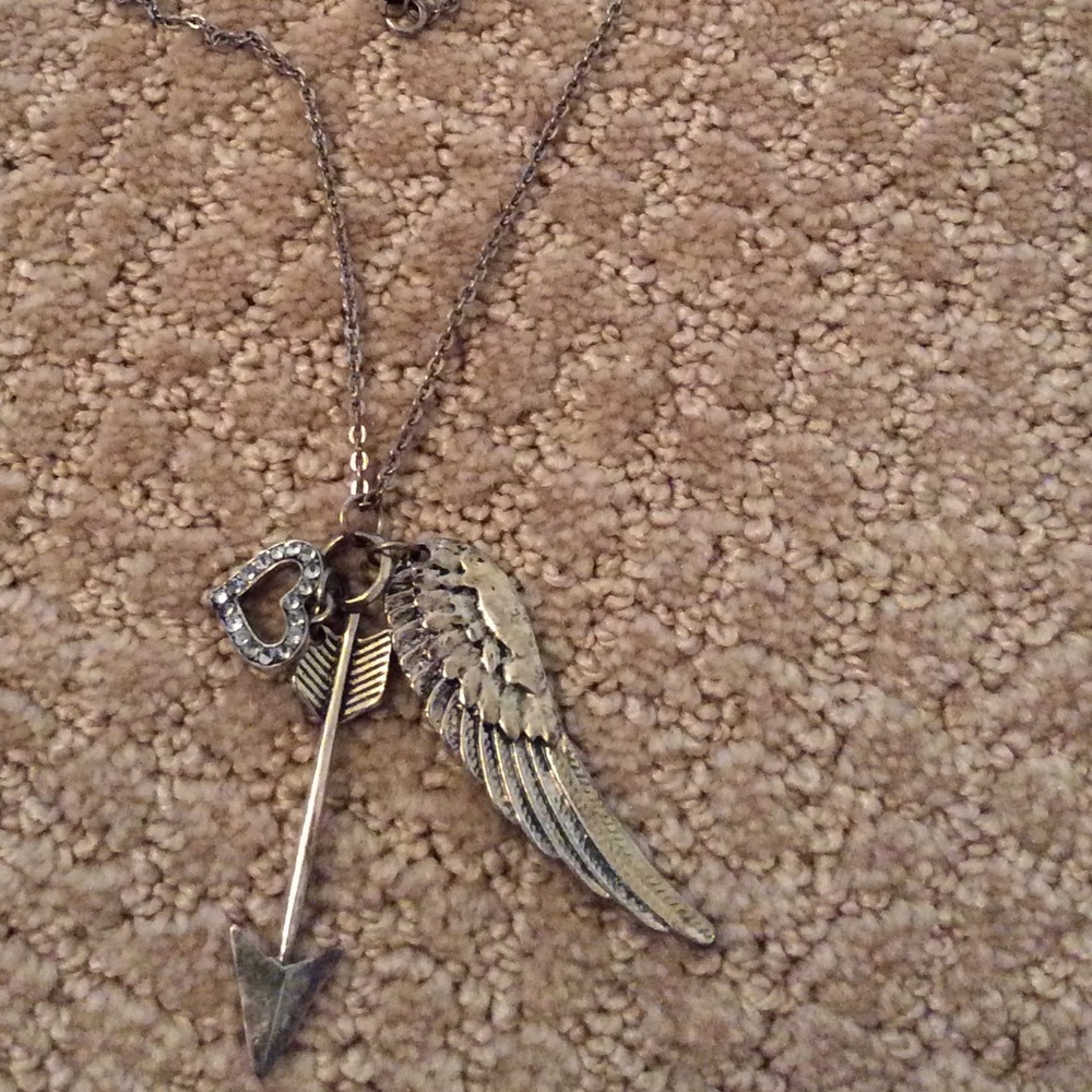 HOLD - Long Charm Necklace - Picture 3 of 5