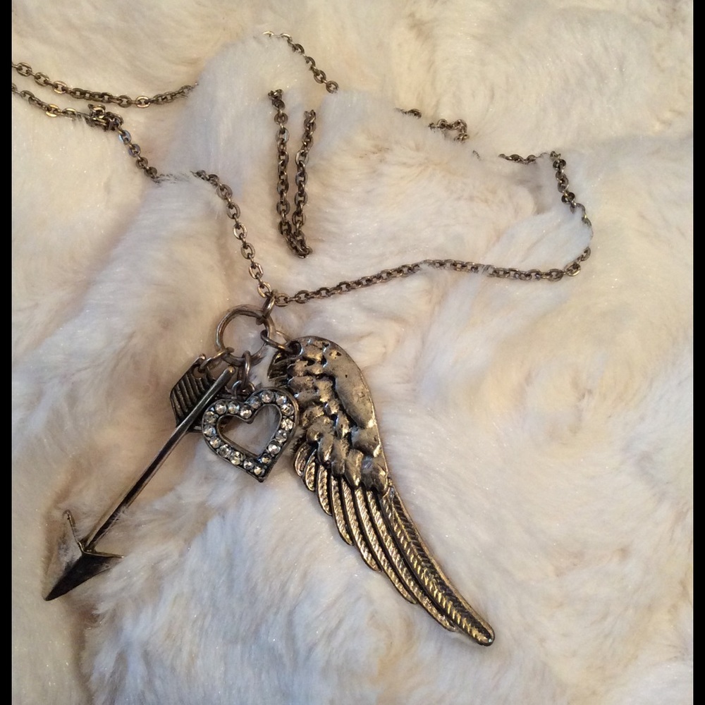 HOLD - Long Charm Necklace - Picture 5 of 5