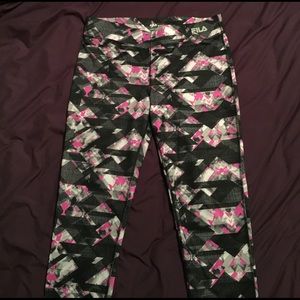 Printed Running Tights