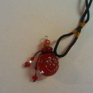 Handmade Murano Glass Essential Oil Necklace