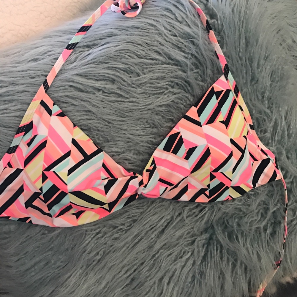 Swimsuit triangle top from Target.
