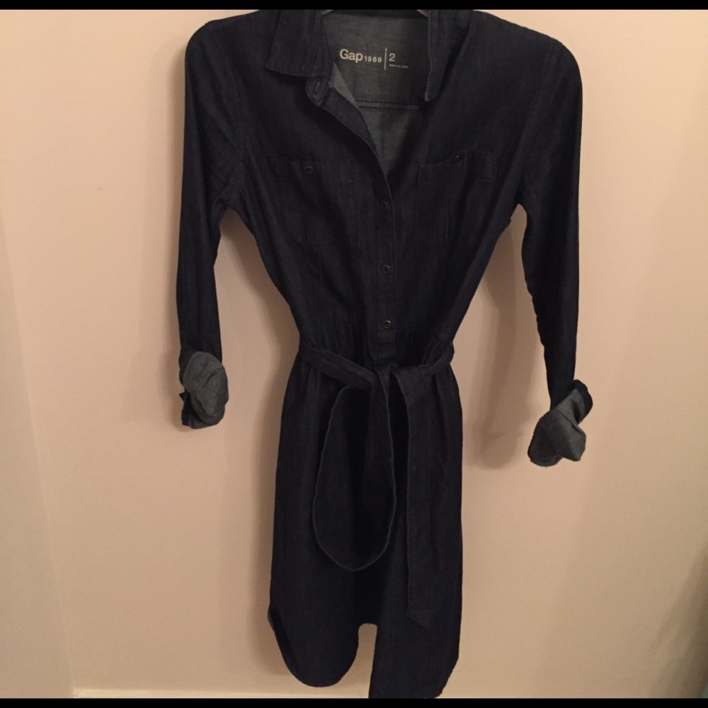Denim dress