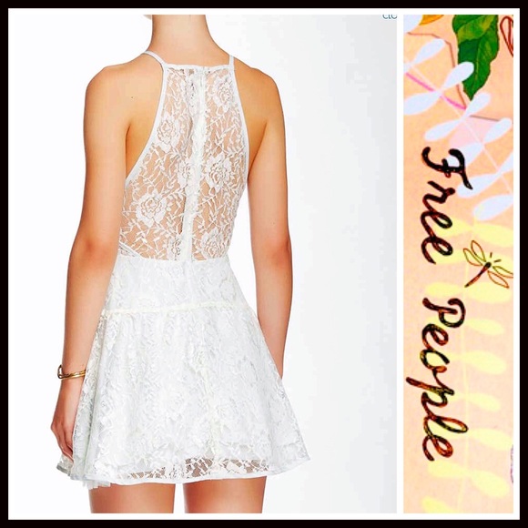 ❌SOLD❌❗️1-HOUR SALE❗️Free People A Line Lace Dress - Picture 2 of 7