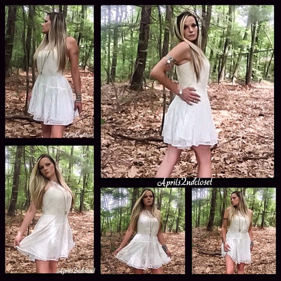 ❌SOLD❌❗️1-HOUR SALE❗️Free People A Line Lace Dress - Picture 6 of 7