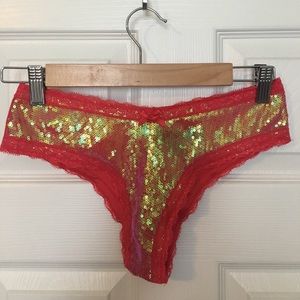 Victoria Secret Very Sexy Cheeky Red Panties