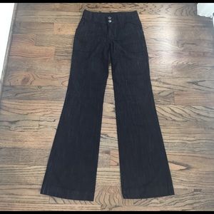 Fossil Bell Botton High Waisted Jeans Size 25