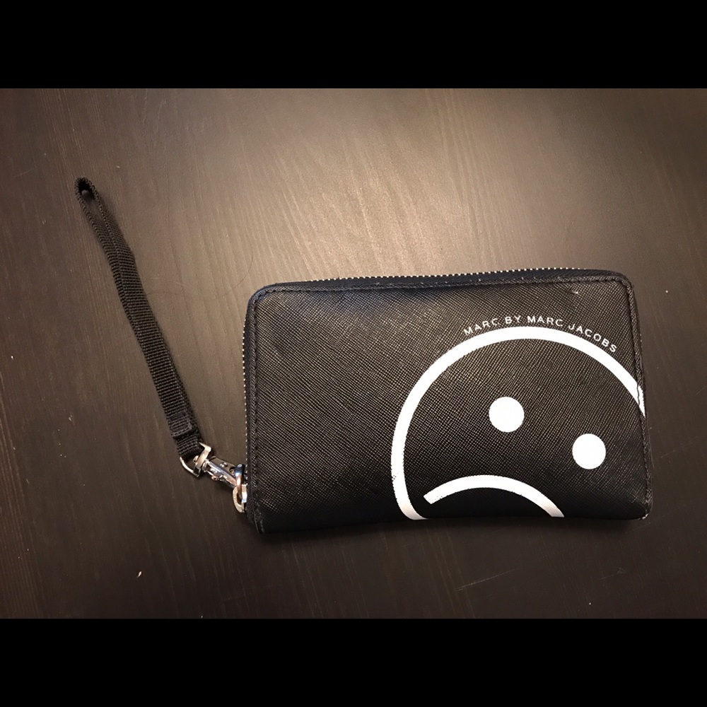 Marc by Marc Jacobs "sad face" wallet