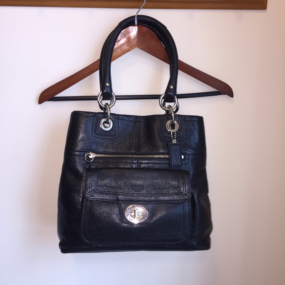 COACH leather bag