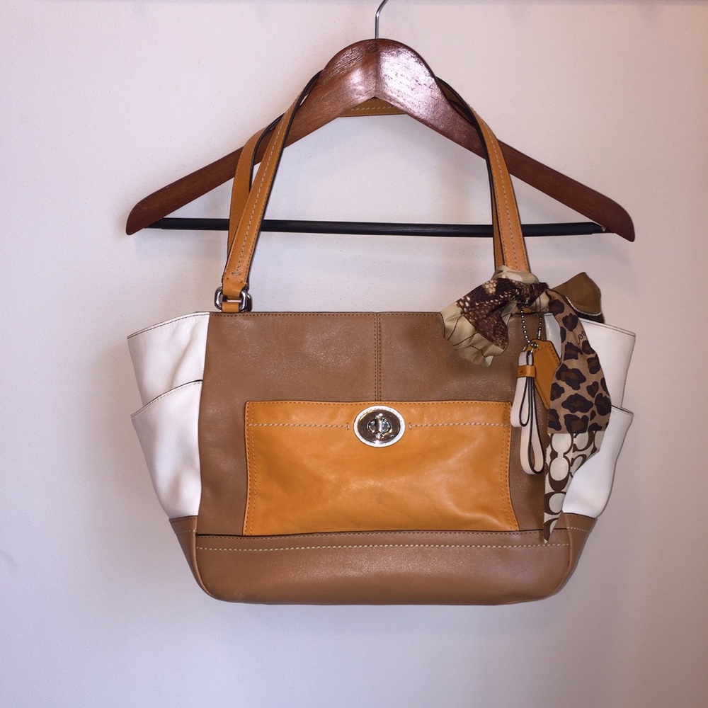 Coach bag with Scarf