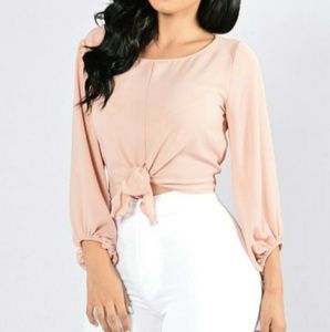 Mauve Crop top