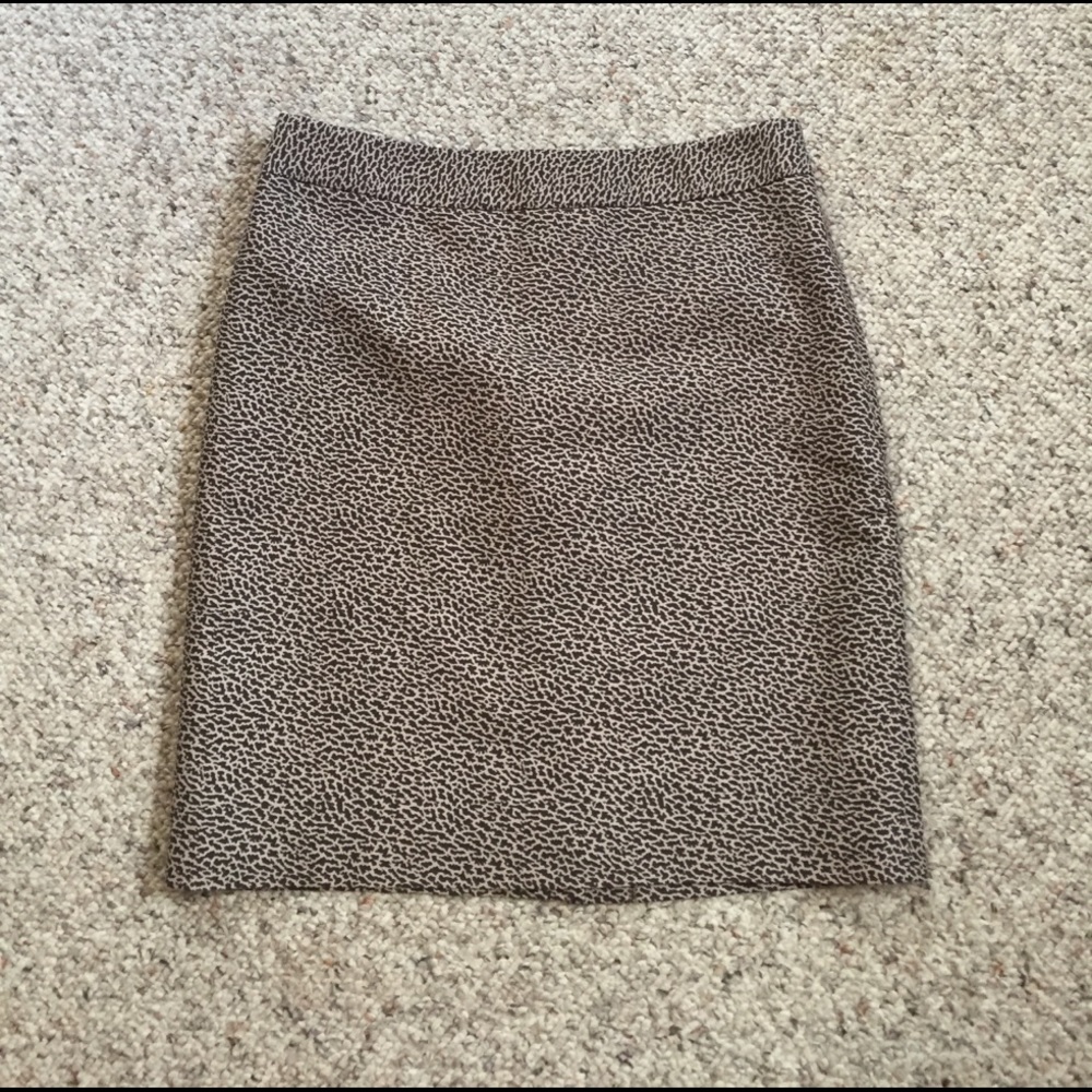 Pencil skirt.