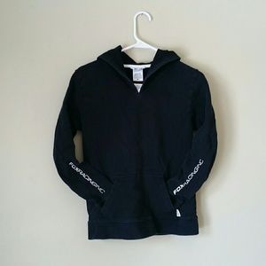 Black fox hoodie