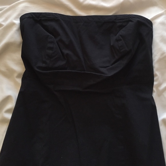 Gap Navy Blue Strapless Dress size 0 - Picture 2 of 4