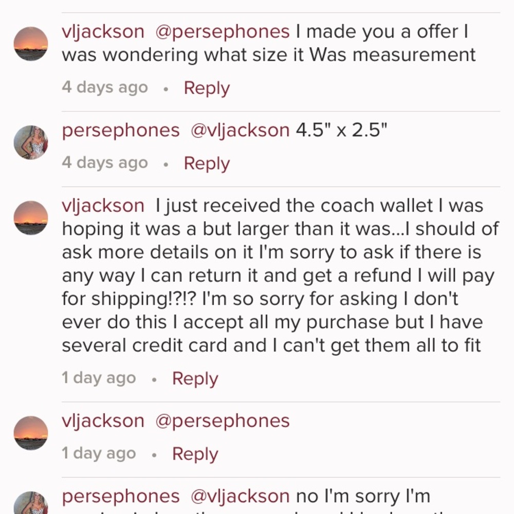 Seller beware don't sell to this scammer sellers