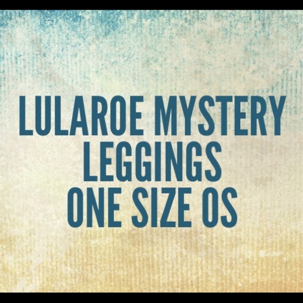 New LuLaRoe Mystery Leggings One Size OS NWT - Picture 2 of 3