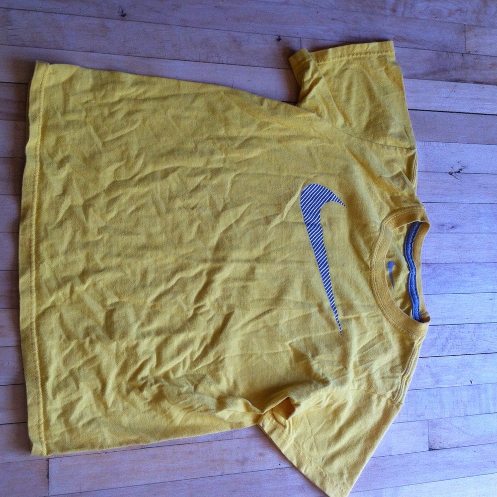 Yellow tee