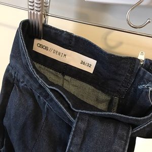 Wide Leg Denim Pants