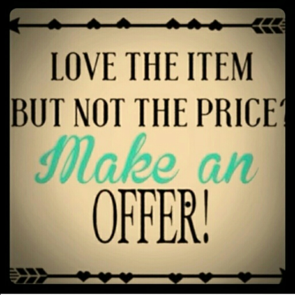 All offers entertained!!