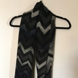 Black and silver scarf from Charlotte Russe!