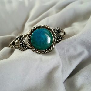Skinny turquoise cuff