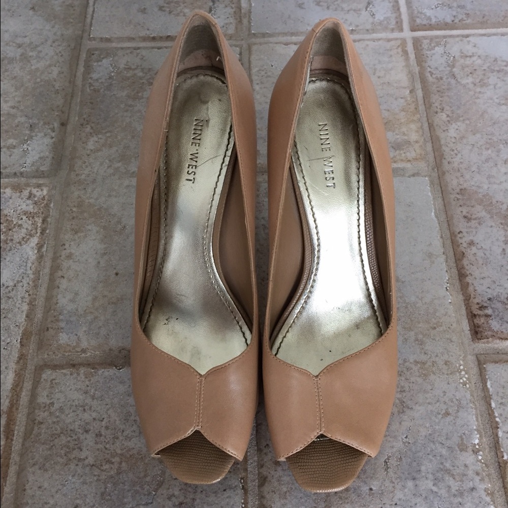 Nine West Peeptoe Pumps