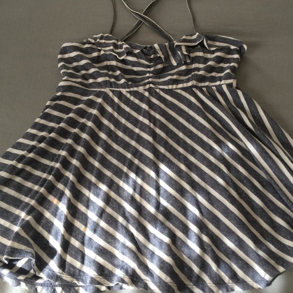 Free People Criss Cross Strap Tank