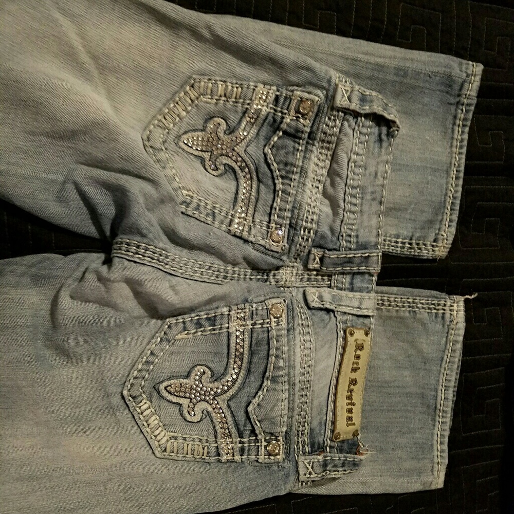 Gently used jeans