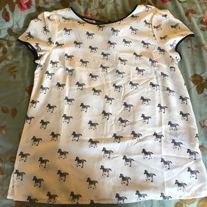 Cute Zebra Top