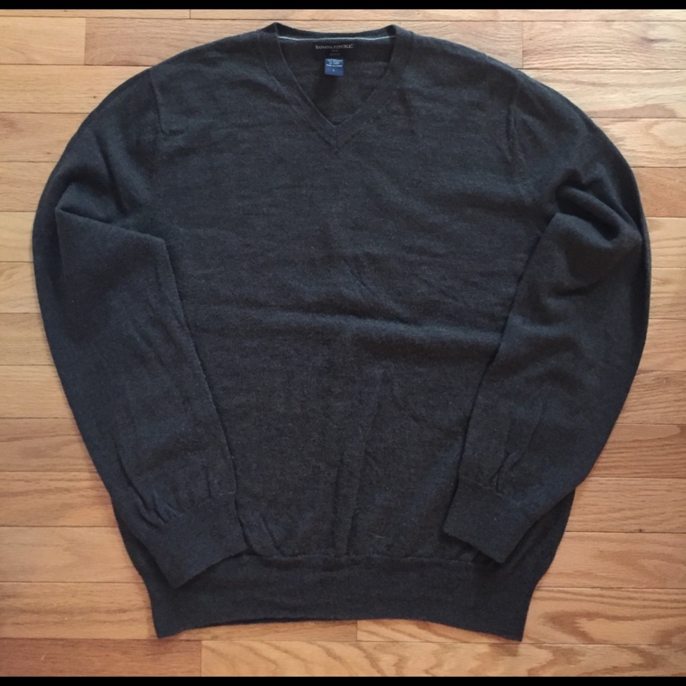 BANANA merino wool sweater