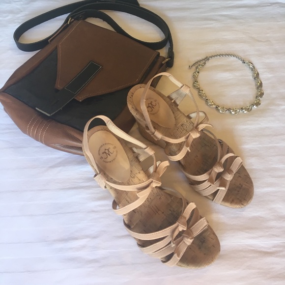Johnston & Murphy Shoes - Johnston & Murphy Strappy Wedges