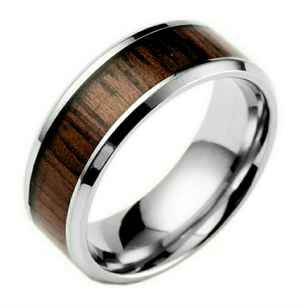 Band Mens tungsten steel.