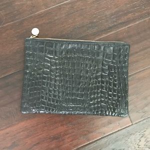 Clare Vivier Leather Flat Clutch